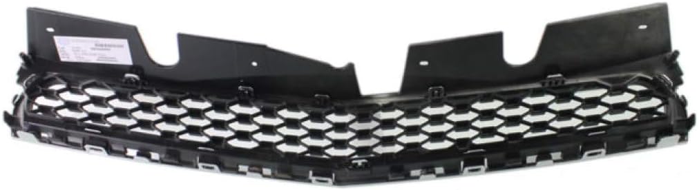Chrome Shell Grille Assembly with Painted Black Insert Q25870