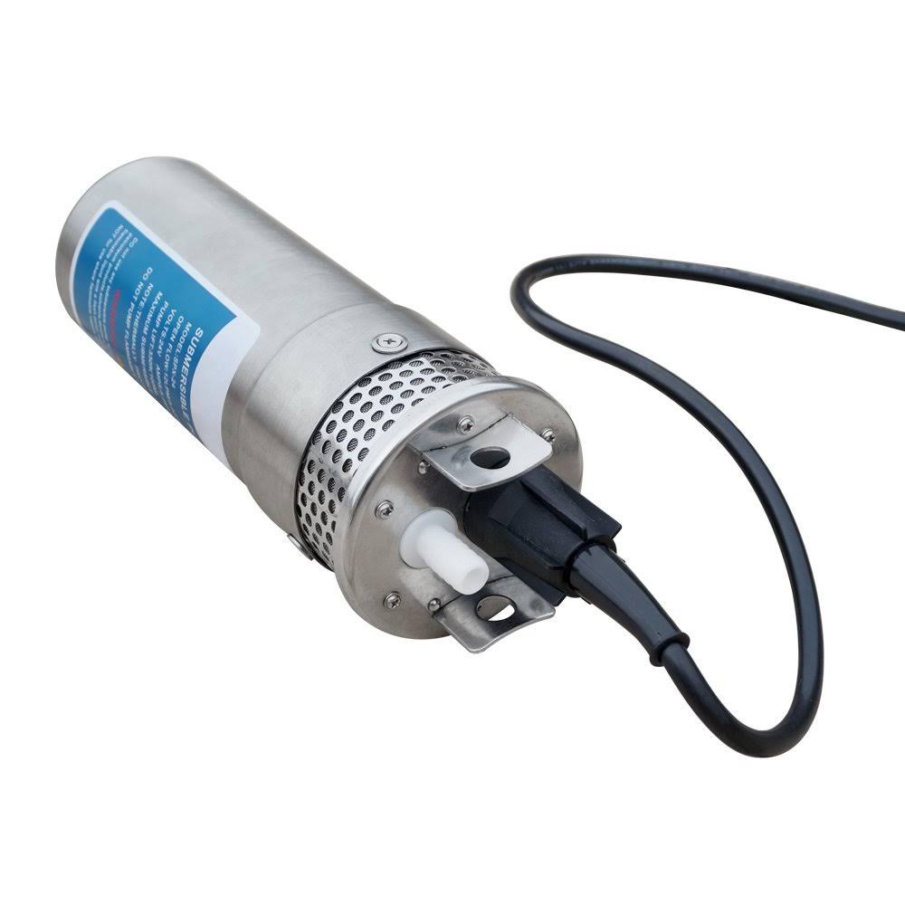 24V Stainless Shell Submersible 3.2GPM Deep Well Water DC Pump F355