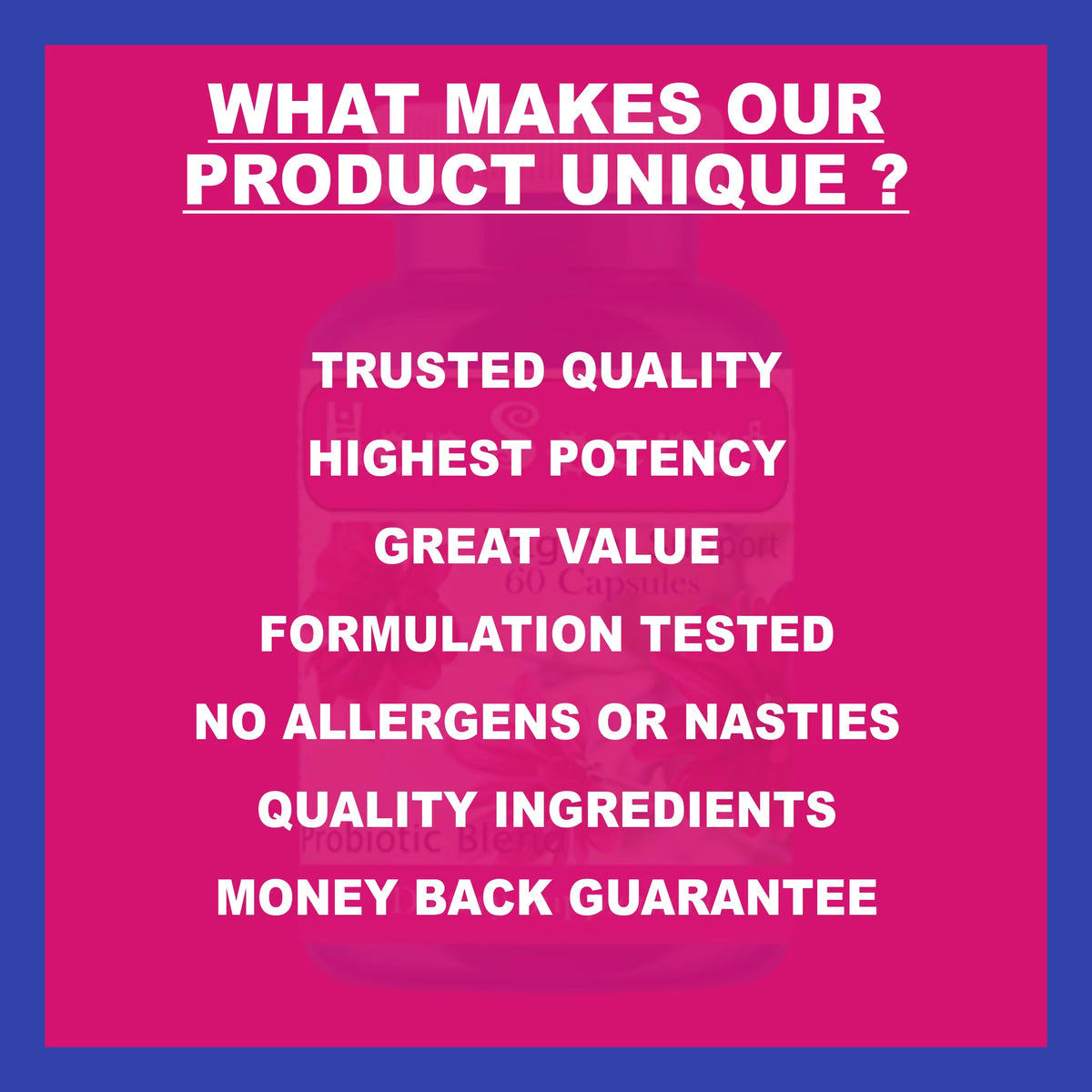 Prebiotics 60 Capsules O21402