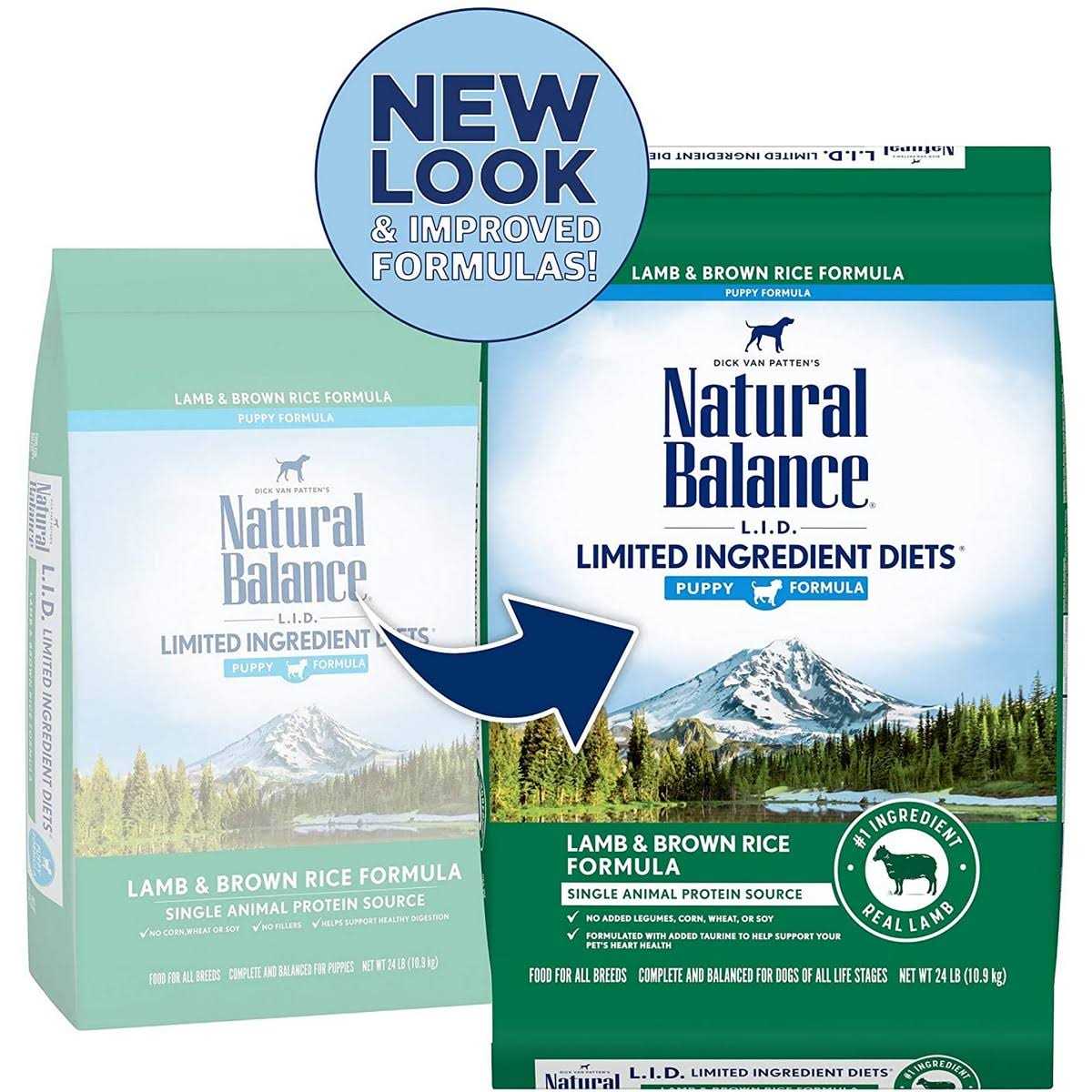 Limited Ingredient Lamb & Brown Rice Dry Dog Food Q842