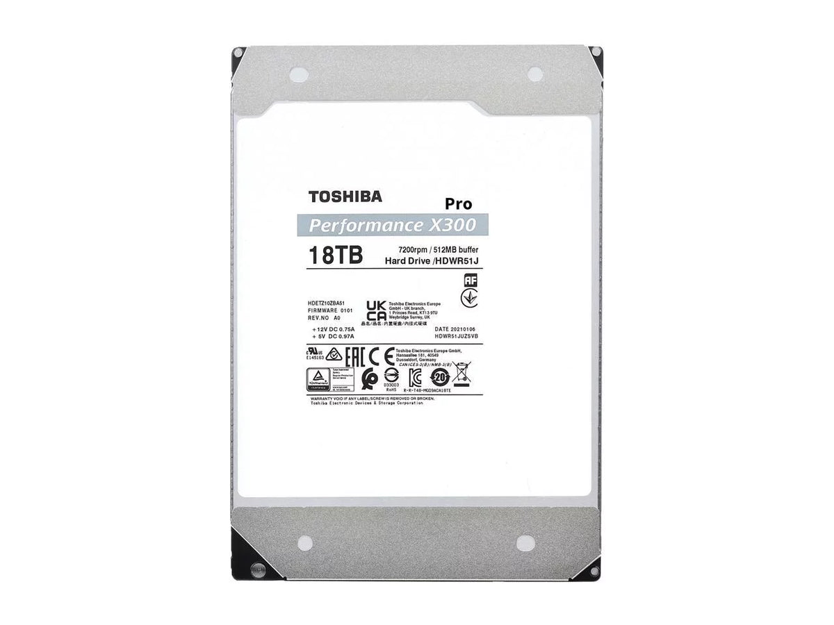 18TB 7200 RPM 512MB Cache SATA 3.5" Internal Hard Drive V516175