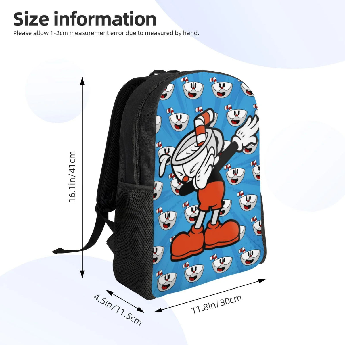 Lightweight Unisex Daypack Backpack J18531