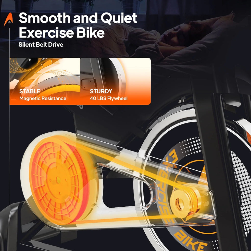 Magnetic Resistance Indoor Cycling Bike E863
