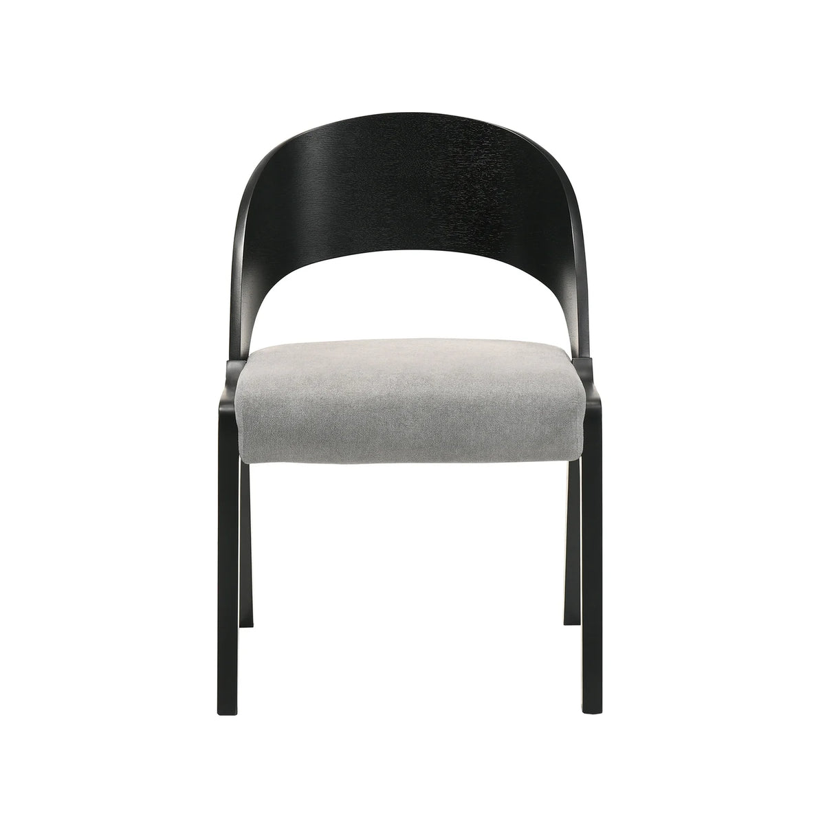 Fabric & Wood Accent Chairs, Set of 2 G62633