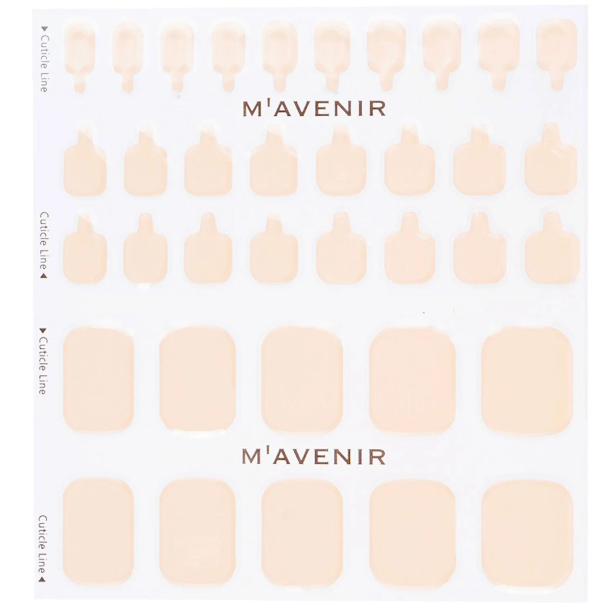 Deep Water Wave Nail Sticker 32pcs L651182