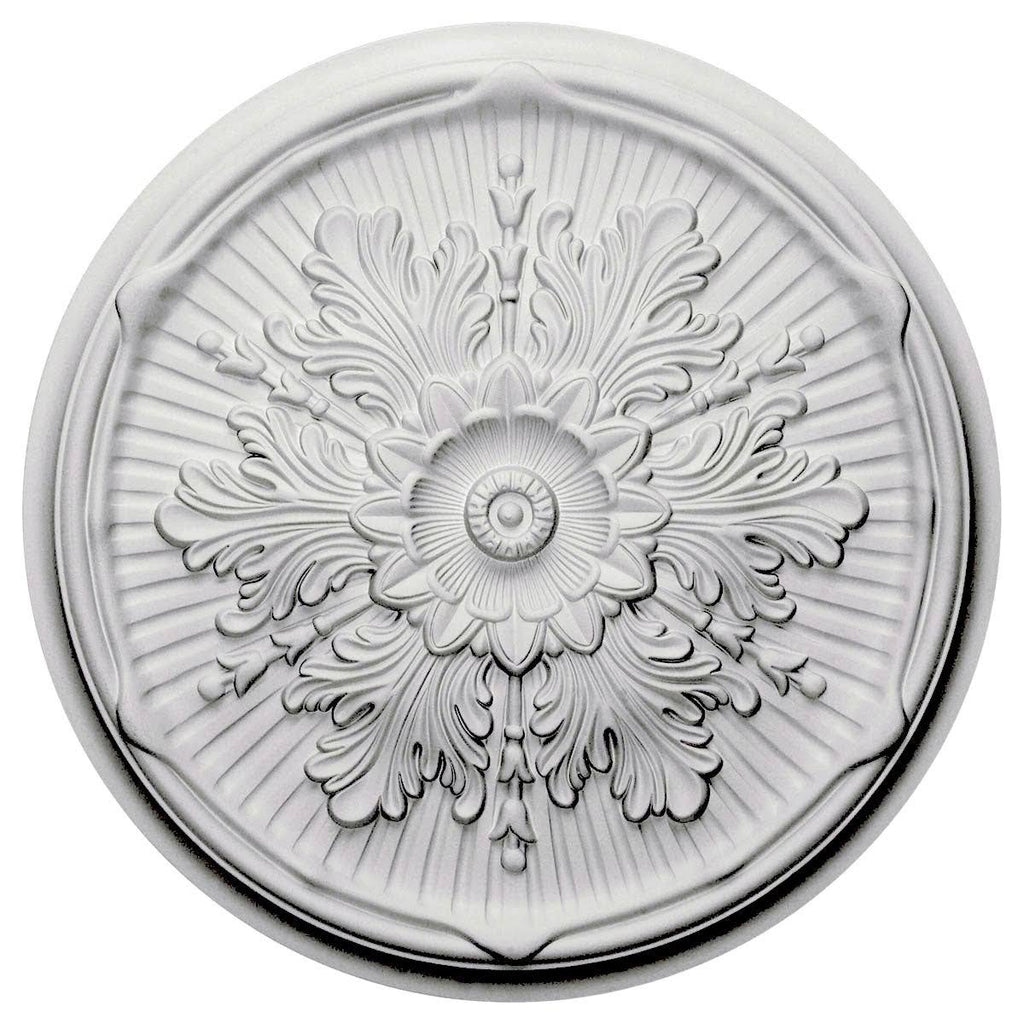 21 inch x 2 inch Hand-Painted Ceiling Medallion I900550