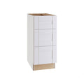 Vesper White Shaker Assembled Plywood Base Drawer Kitchen Cabinet K97929