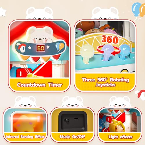 Large Claw Machine for Kids with Prizes Q4784