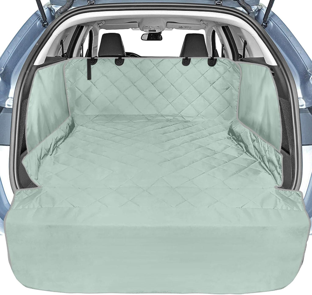 SUV Cargo Cover with Side Flaps Water Resistant Nonslip Dog Seat Cover T626