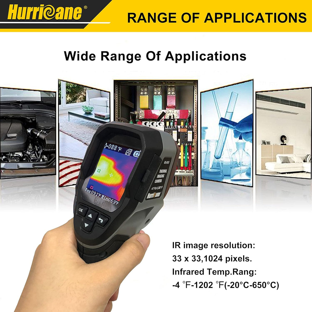 1.8 LCD Handheld Infrared Thermal Imaging Camera K59388