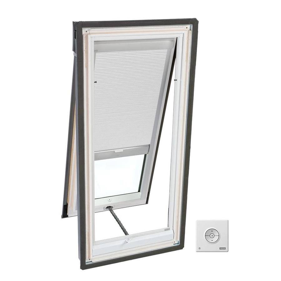 White Double Pleated Blind V1250