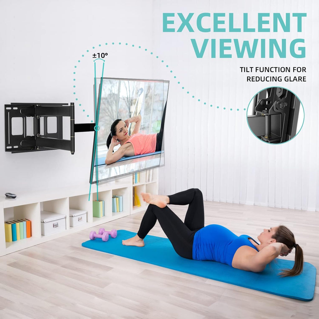 Full Motion TV Wall Mount Bracket for 42-80 inch TVs U55286