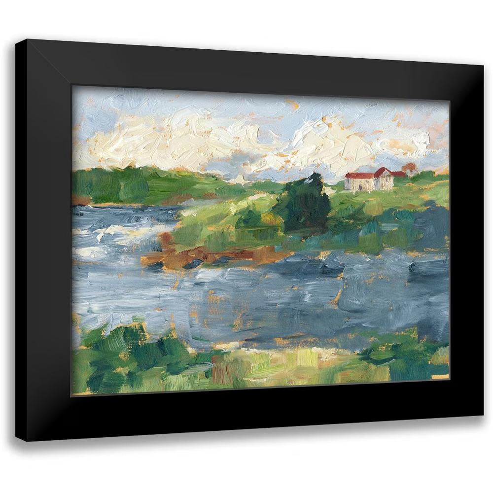 Black Modern Framed Museum Art Print W904542