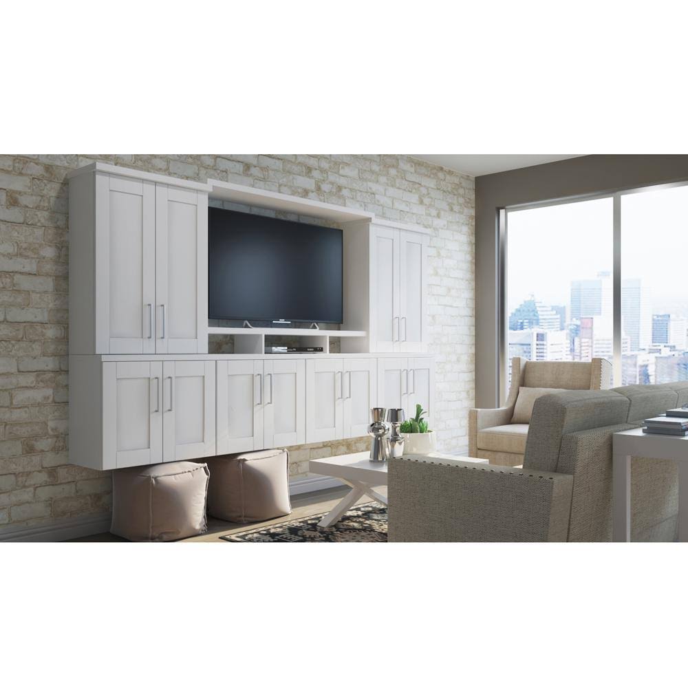 White 3-Drawer Base Cabinet U5391