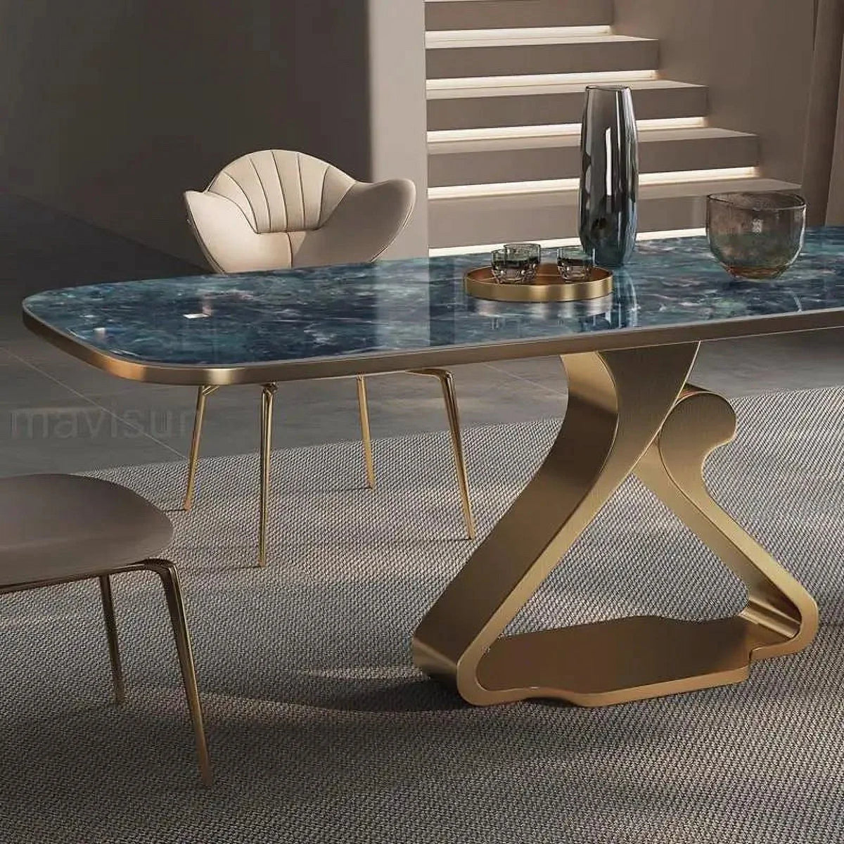 Luxury Dining Table and Chairs I837374