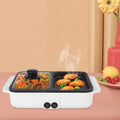 2 in 1 Non-Stick Electric Hot Pot and BBQ Grill E571