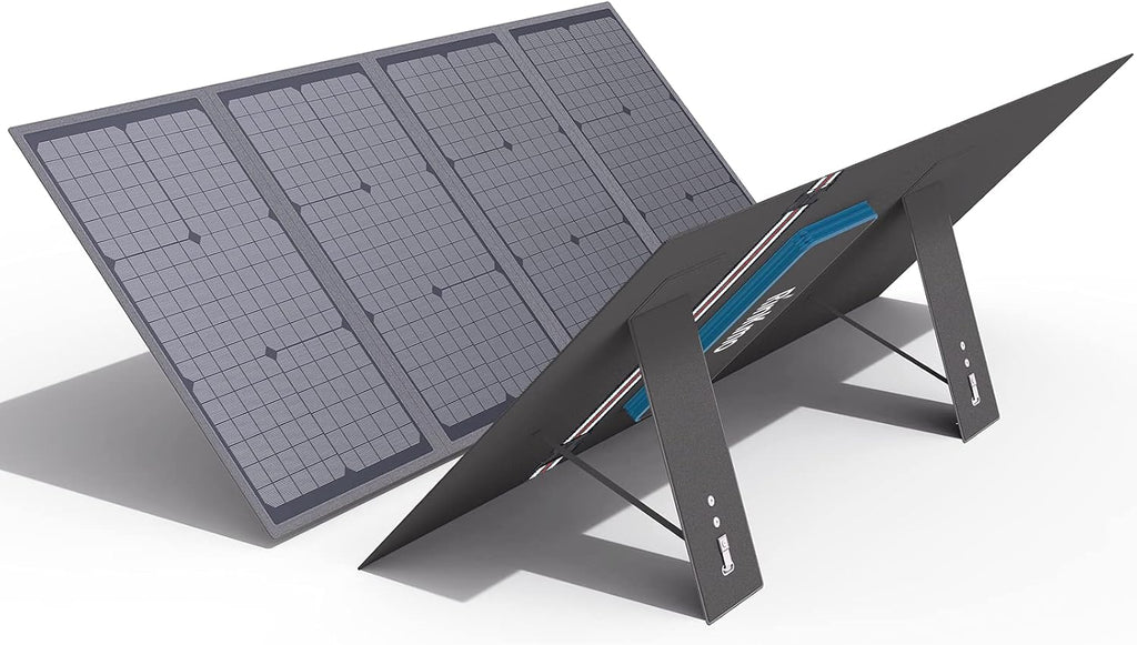 120 Watt Portable Foldable Solar Charger with USB-C, Dual USB 3.0, 18V DC Output, IP65 Waterproof G146078