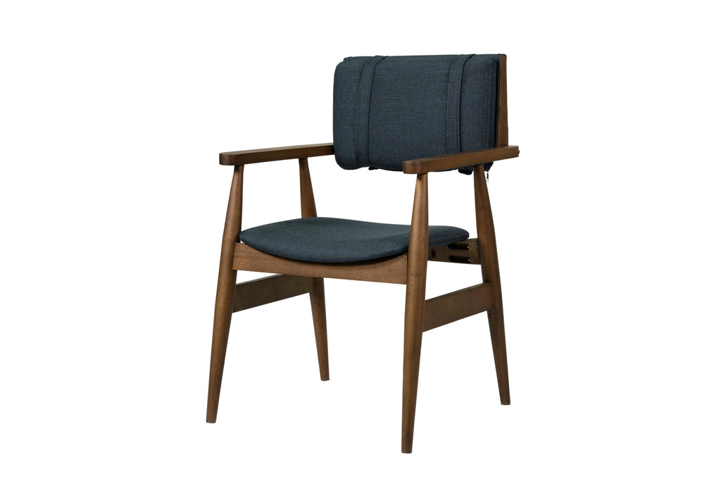 DarkBlue Solid Wood Dining Chairs (Set of 2) M338692