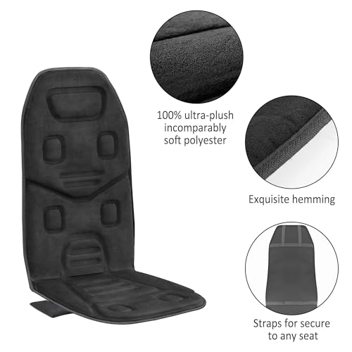 Massage Seat Cushion with Heat 10 Motors Vibration Chair Pad W186