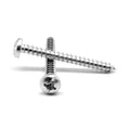 #10-16 x 1 1/2 inch Sheet Metal Screw Combo (Phillips/Slotted) Pan Head Type AB Low Carbon Steel Zinc Plated Pk 1700 K2412