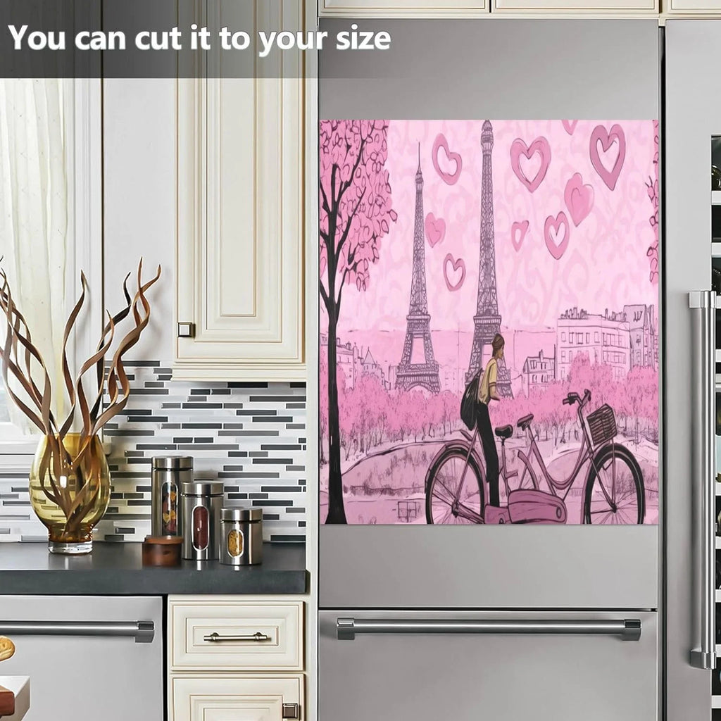Pink Magnetic Dishwasher Sticker 23x26in G738240