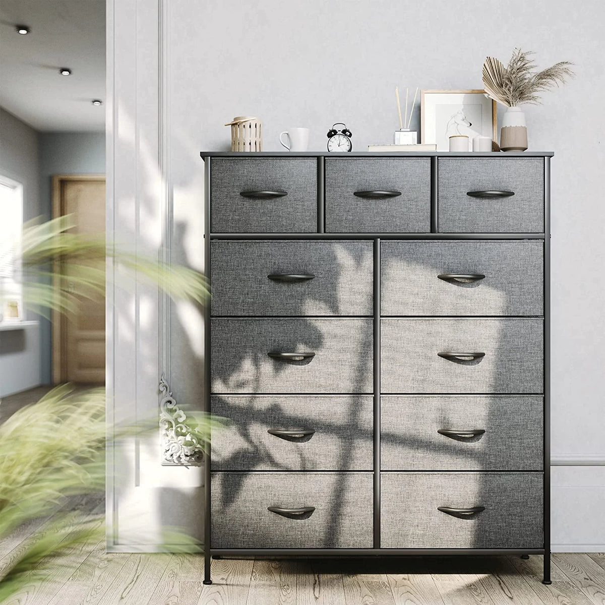 11 Drawer Fabric Dresser H606034