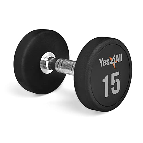 Urethane Dumbbell with Anti-Slip Knurled Handle W17203