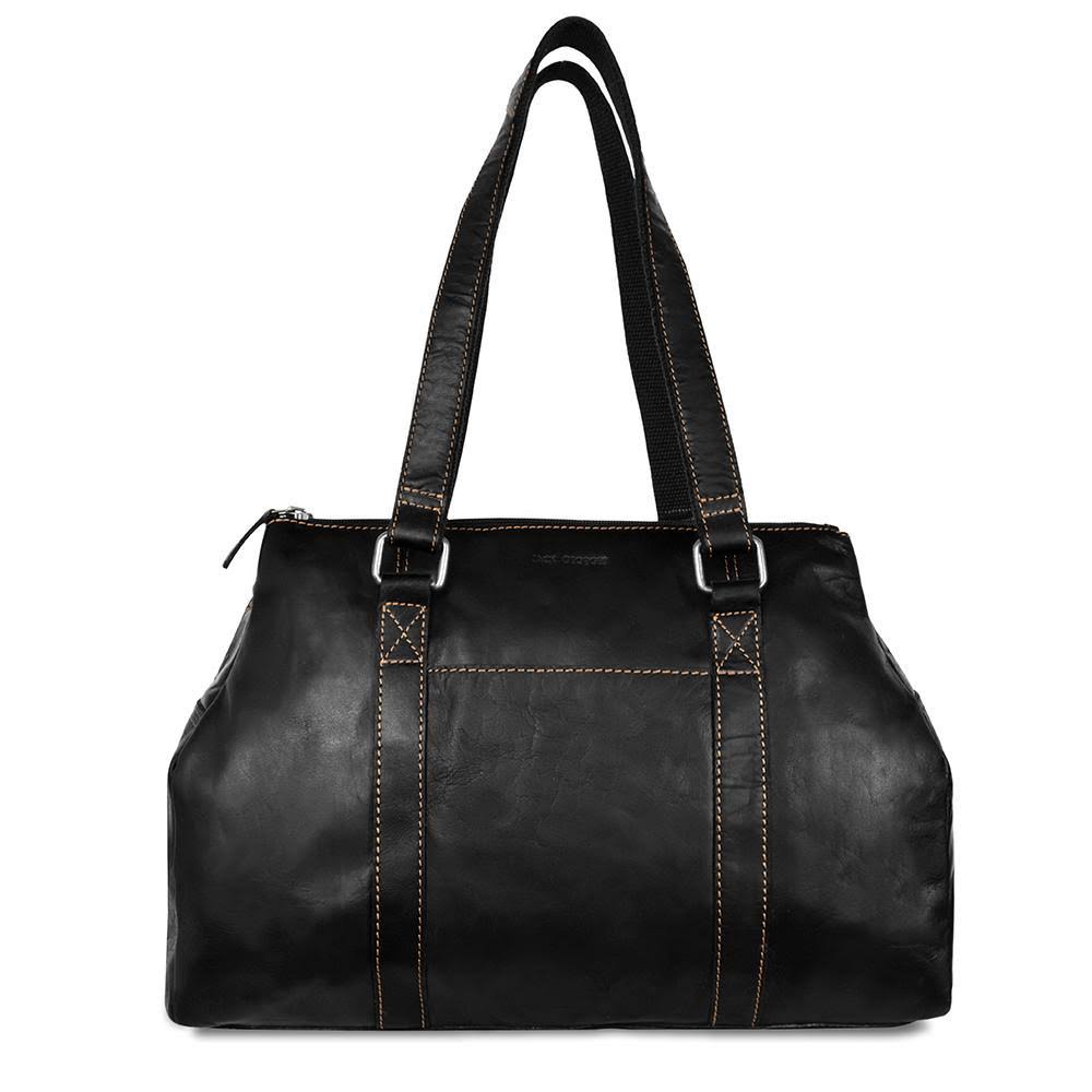 Black Satchel Handbag H881208