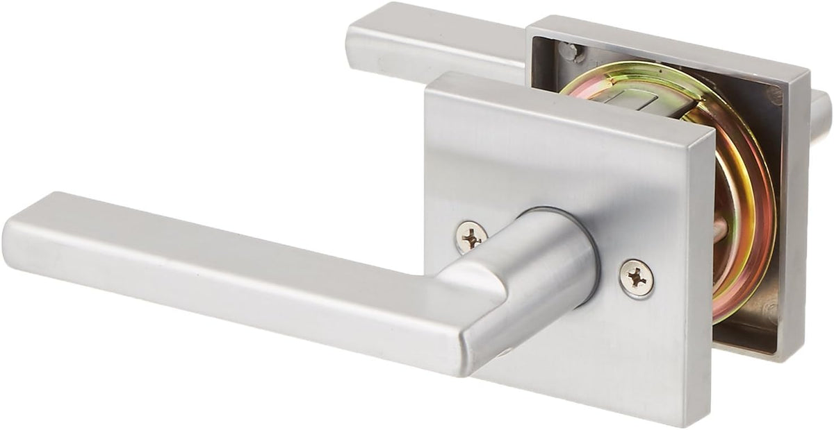 Satin Chrome Passage Door Locks Pack of 2 R34425
