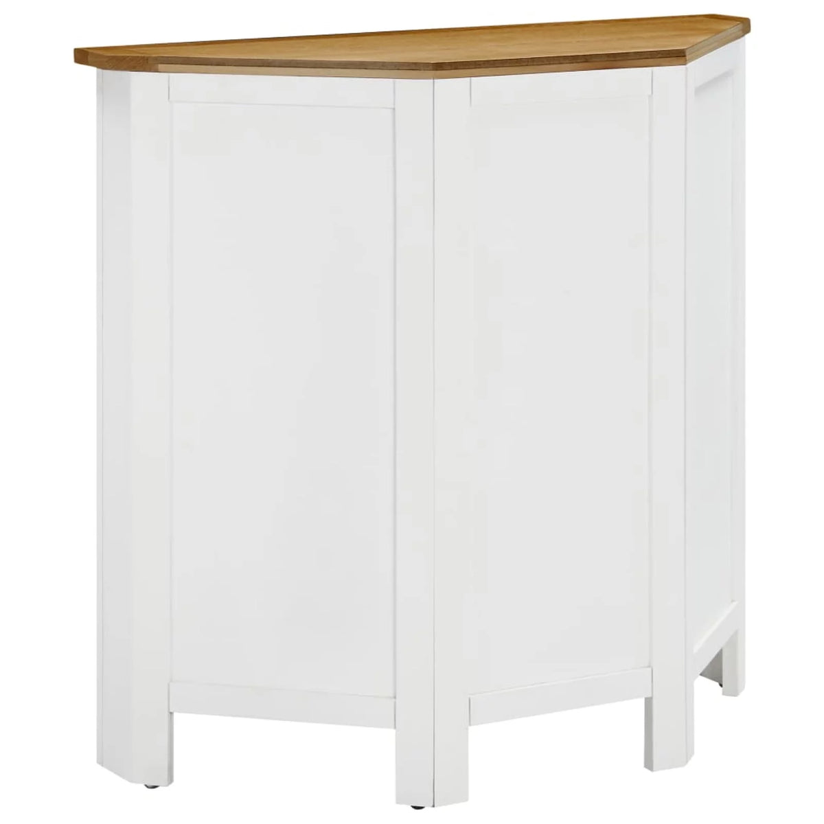 Solid Oak Wood Corner Cabinet L2066
