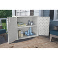 97 Gallon White Storage Station L976067