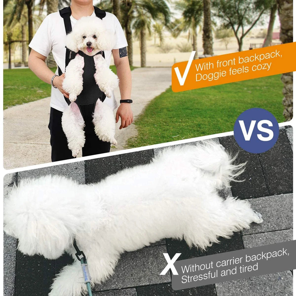 Pet Carrier Backpack Travel Bag for Small Medium Dogs Cats Puppies H750696