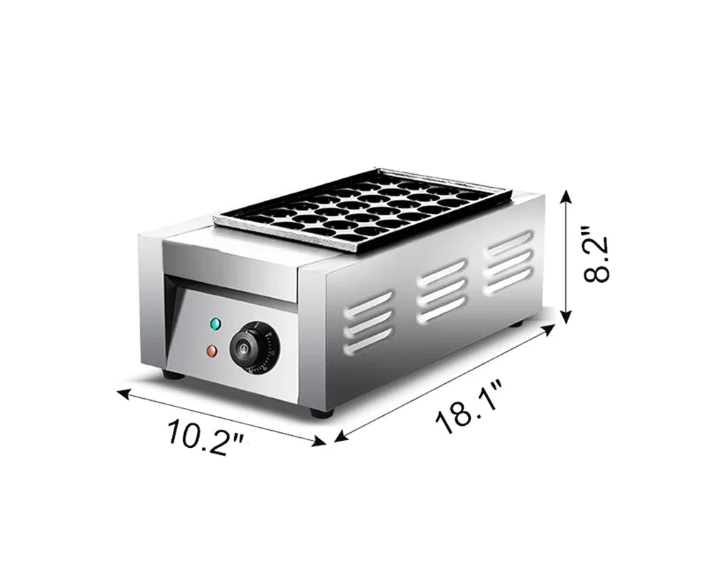 28Pcs Takoyaki Maker Electric Fish Ball Cake Machine D339636