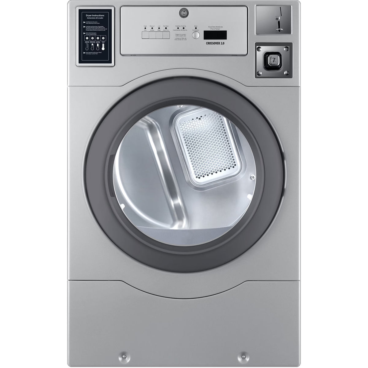 Coin-Operated Gas Dryer with Top Controls R864