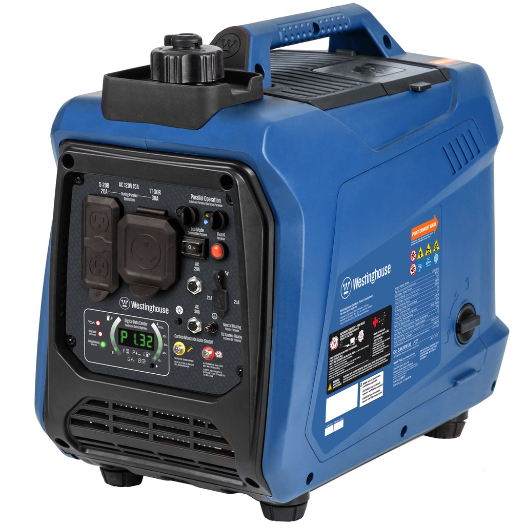 Gas Powered Portable Inverter Generator with CO Sensor H8369