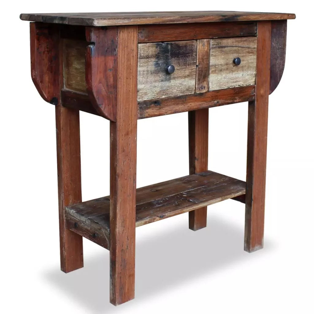 Solid Reclaimed Wood Console Table I1443